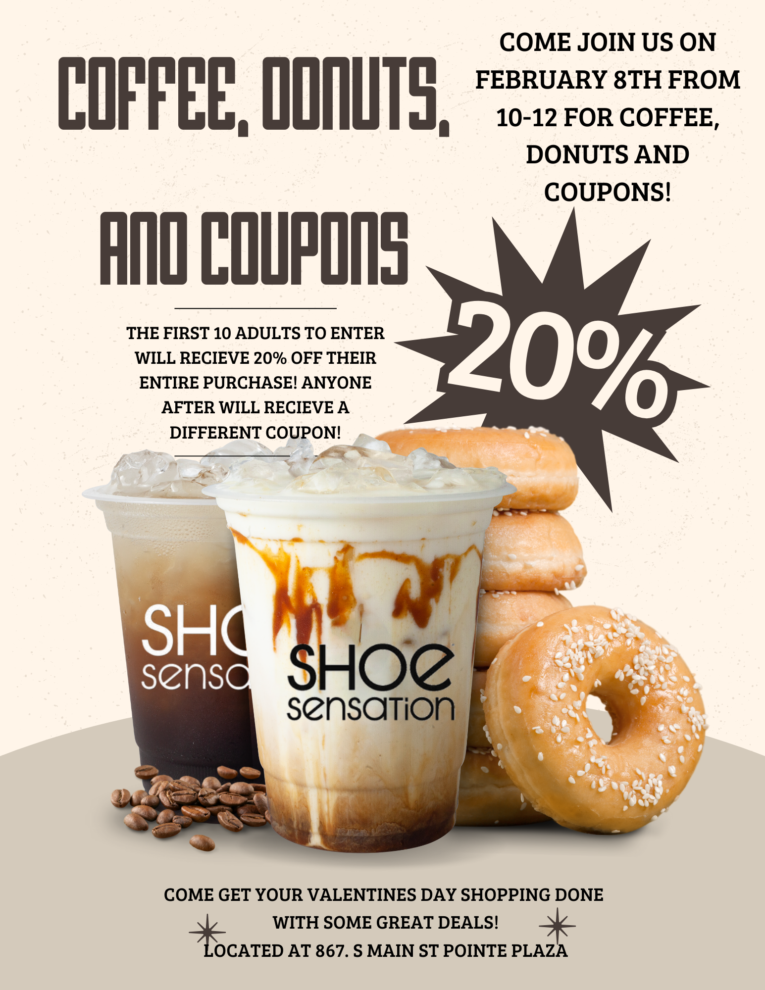 Coffee, Donuts and Coupons