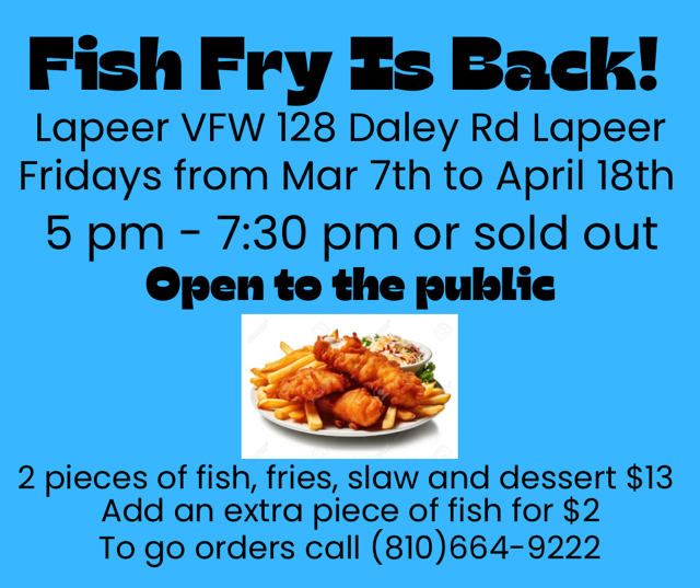 VFW Fish Fry