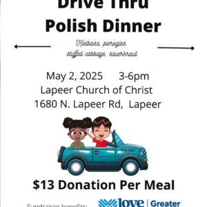 Drive Thru Polish Dinner Love Inc
