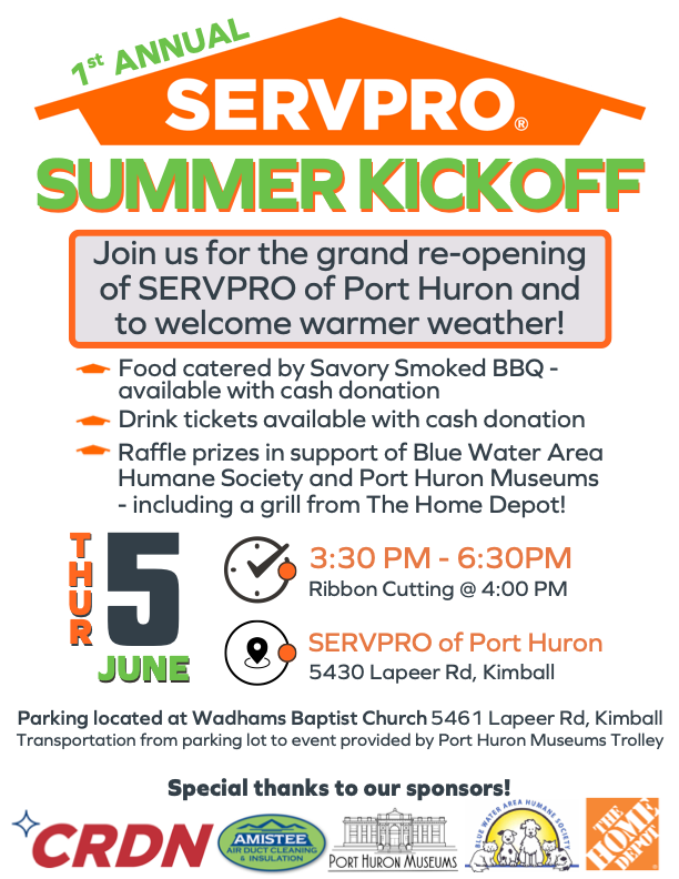 Servpro Summer kickoff